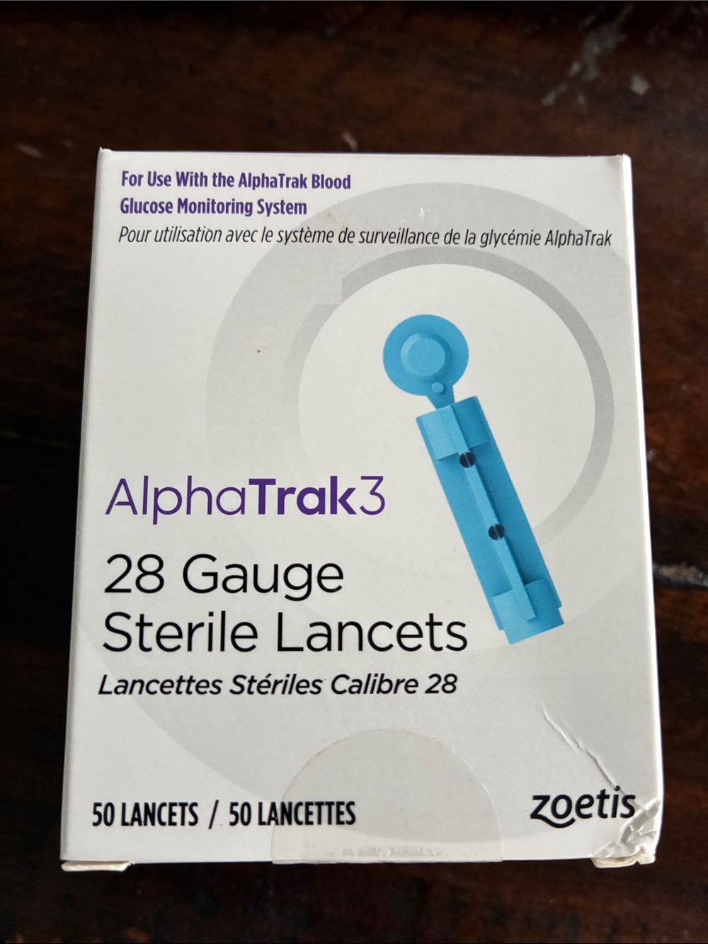 28 Gauge Sterile Lancets - Blue
